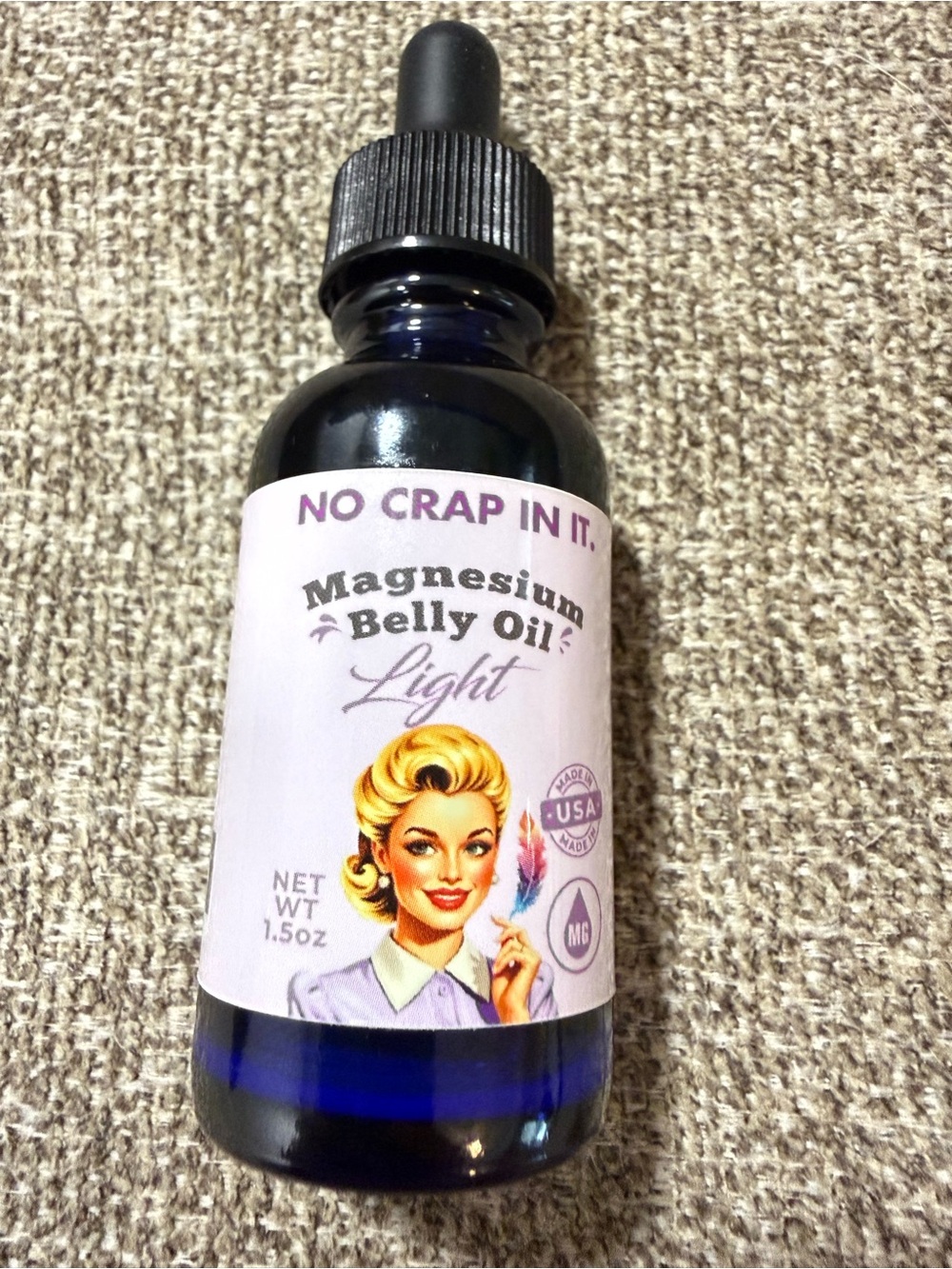 Magnesium Belly Oil - Light